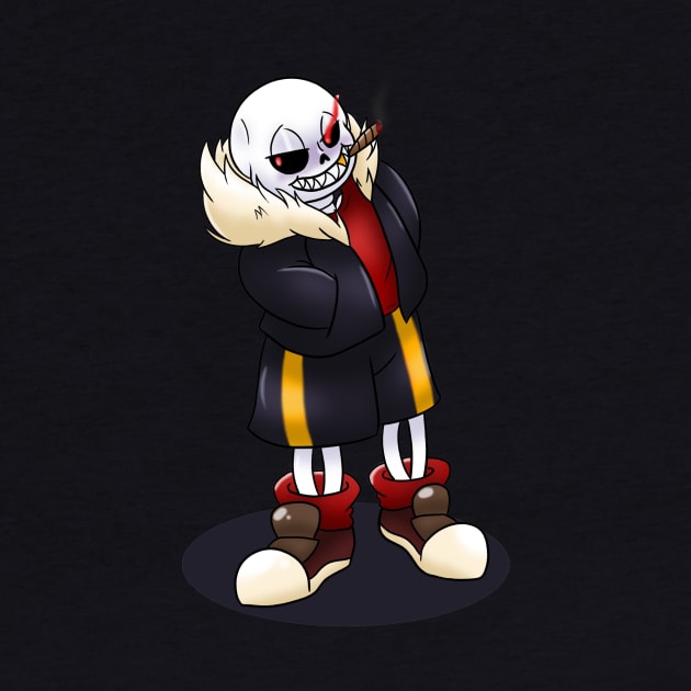 Underfell Sans by HoneyHeartStudios